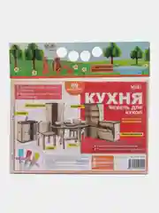 Мебель для кукол до 15 см "Кухня", КубиГрад