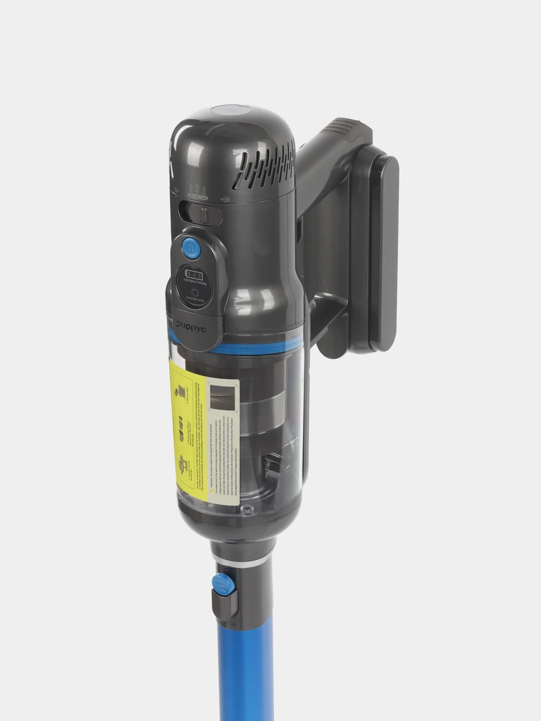 Ручной пылесос Puppyoo T12 Pure, 535 Вт, серый