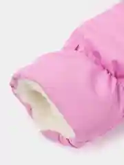 Бордовый комбинезон для новорождённых, зимний, с капюшоном