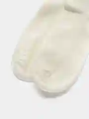 Белый носки с буквой "С"