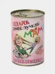 Розовый игрушка-брелок в подарочной упаковке-банке "Штучки, к которым тянутся ручки"