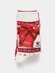 Желтый женские новогодние носки