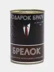 Черный игрушка-брелок в подарочной упаковке-банке "Штучки, к которым тянутся ручки"
