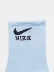 Носки женские спортивные с вышитым принтом  Найк (Nike) средней длины хлопок, набор 5 пар