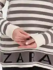 Бежевый кофта вязаная, оверсайз