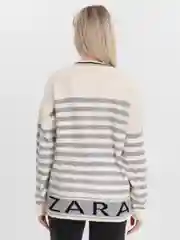 Серый кофта вязаная, оверсайз