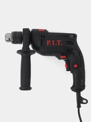 Дрель ударная PIT PSB13-C6, 650 Вт, 3000 оборотов в минуту