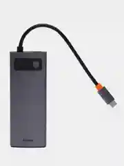 Разветвитель Baseus Multifunctional USB Type-C Metal Gleam Series HUB, хаб 4 in 1