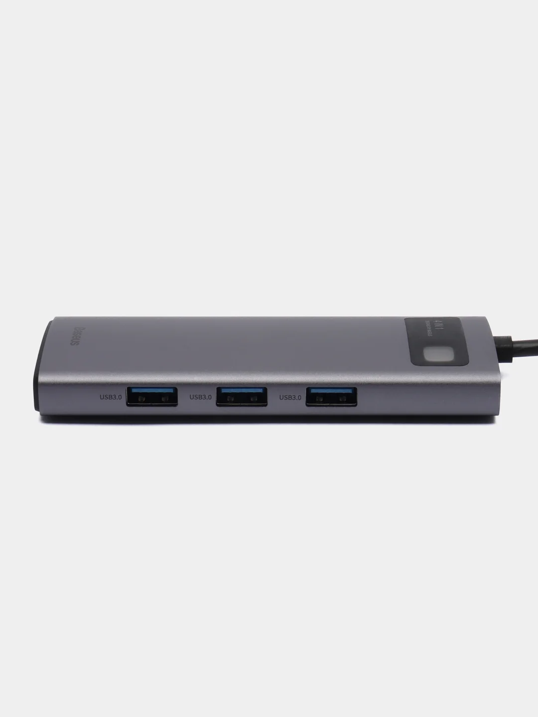 Разветвитель Baseus Multifunctional USB Type-C Metal Gleam Series HUB, хаб 4 in 1