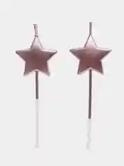 Синий свечи для торта сердце звезда