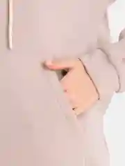 Бежевый толстовка на замке