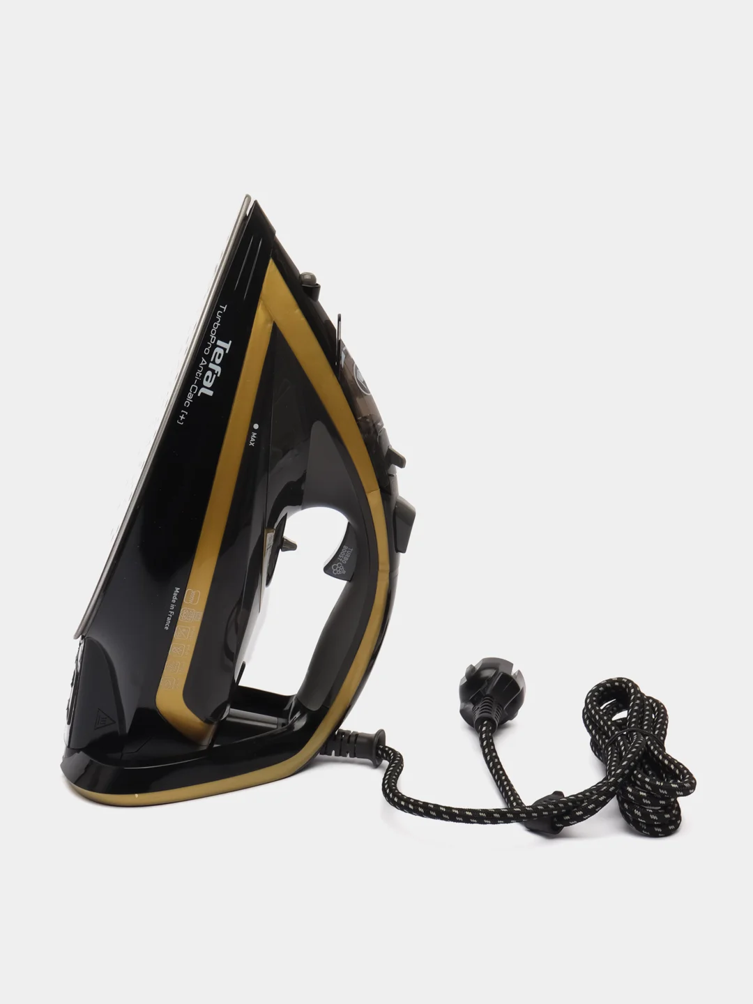 Утюг Tefal FV5696E1, 3000 Вт, черно-золотистый