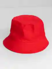 Красный панама со смайлом