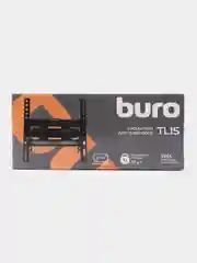 Кронштейн для телевизора Buro TL1S, черный, настенный, 15"- 48", до 25 кг