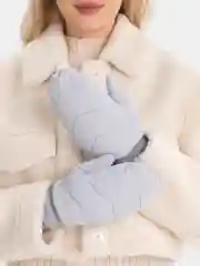 Ледяной варежки зимние, стеганые