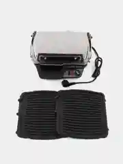 Электрогриль Tefal GC306012, серебристый и черный