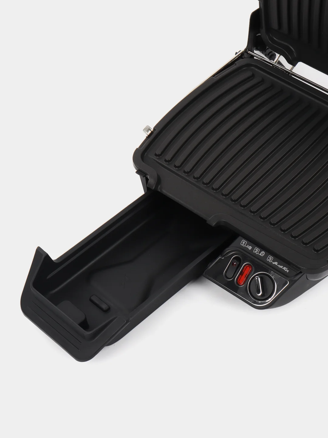 Электрогриль Tefal GC306012, серебристый и черный