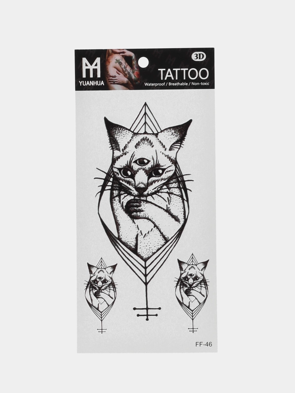 Временное тату, наклейка татуировка на тело, татушка, переводная тату, tatto, тату на тело