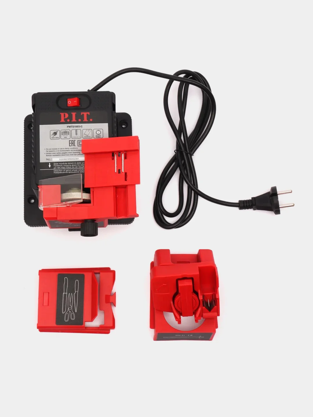 Станок для заточки сверл, ножей и ножниц P.I.T. PMTS1003-C, 65 Вт, 3-10 мм