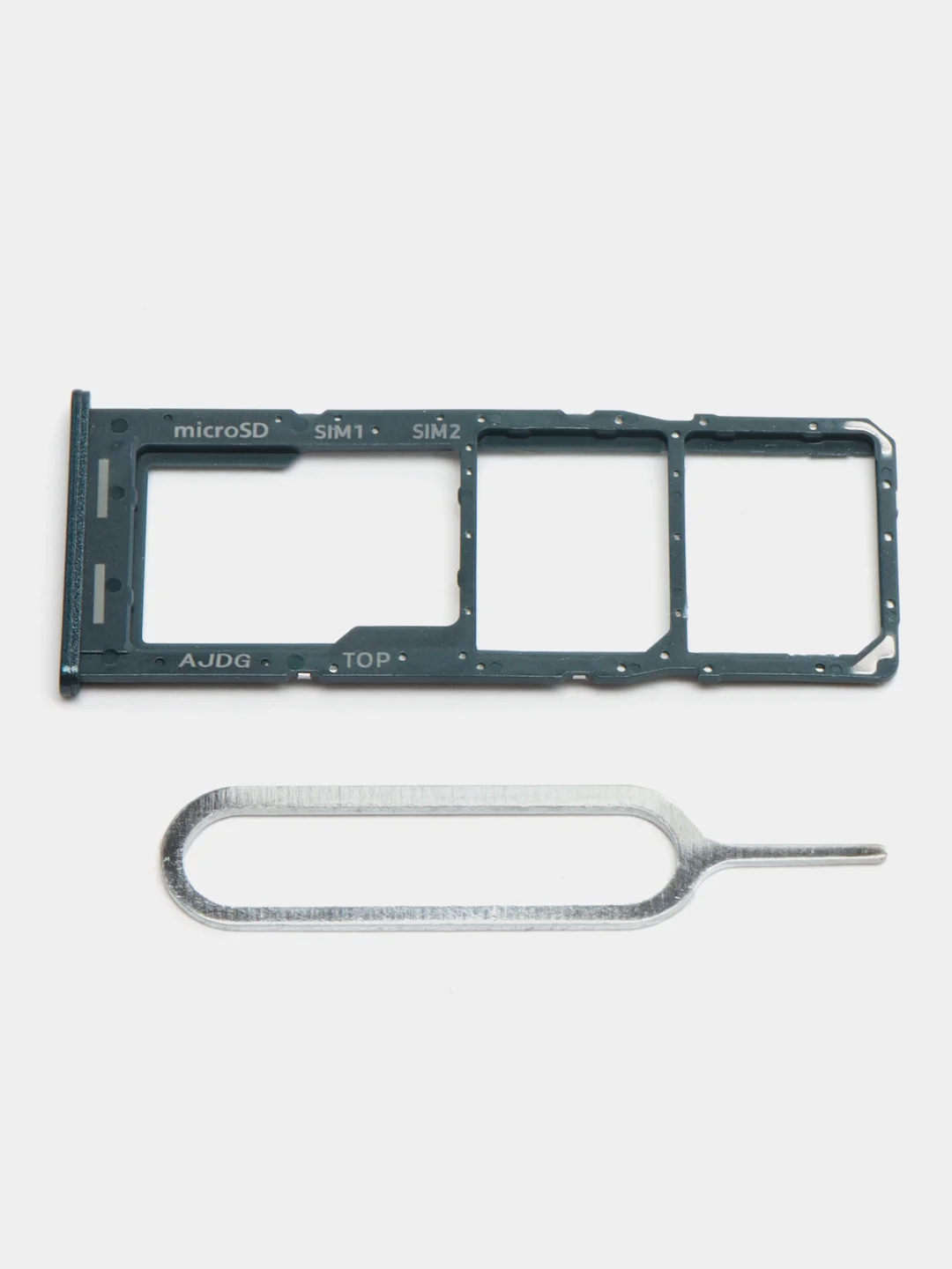 Зеленый лоток сим карты для Samsung A12/A04E/A11/A52/A53/A54/A33/