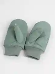 Зеленый варежки зимние, стеганые