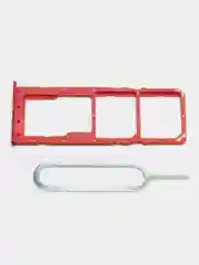 Красный лоток сим карты для Samsung A12/A04E/A11/A52/A53/A54/A33/
