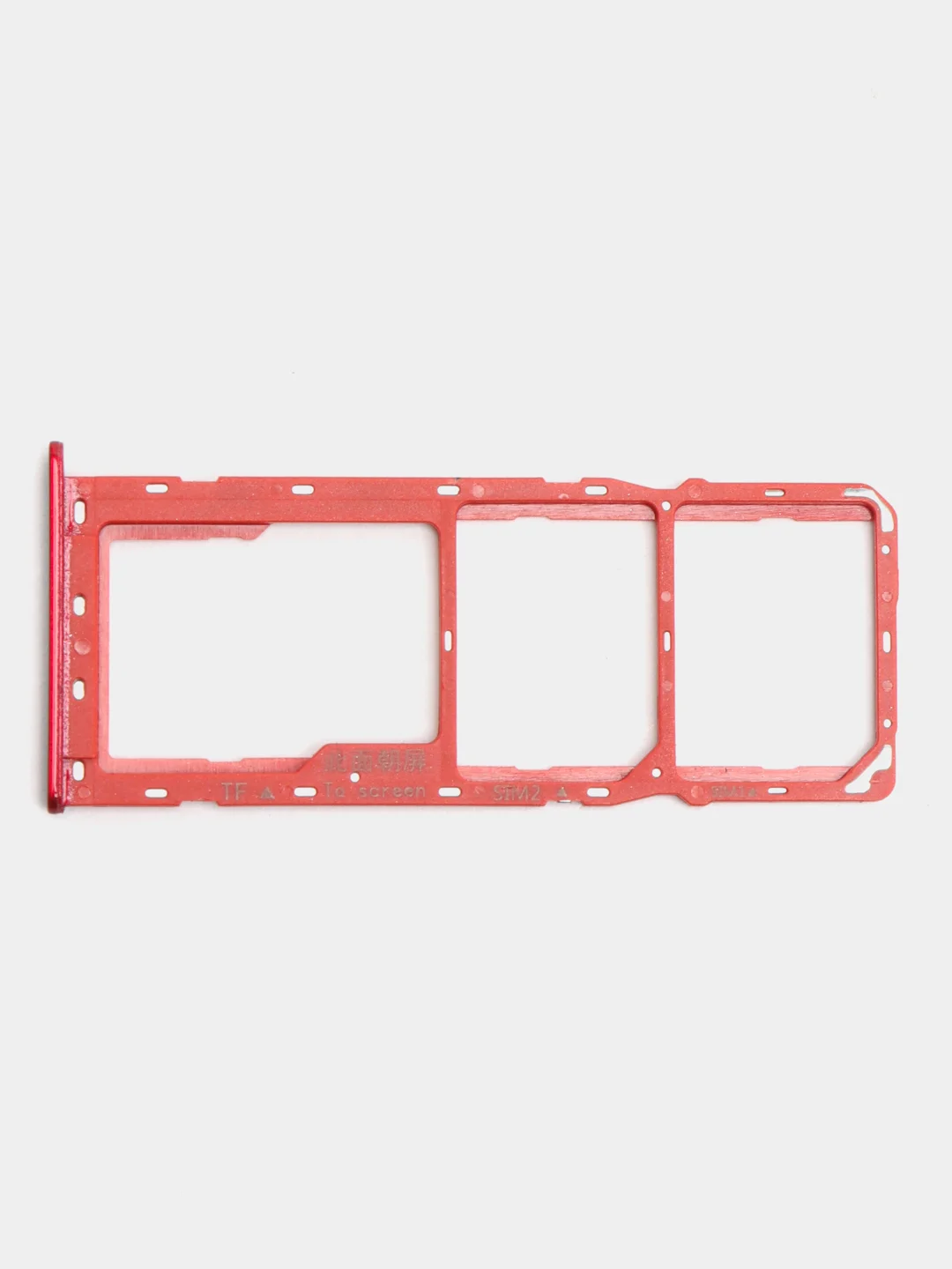 Красный лоток сим карты для Samsung A12/A04E/A11/A52/A53/A54/A33/