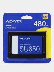 SSD накопитель A-Data Ultimate SU650 ASU650SS-480GT-R 480ГБ, 2.5", SATA III, SATA