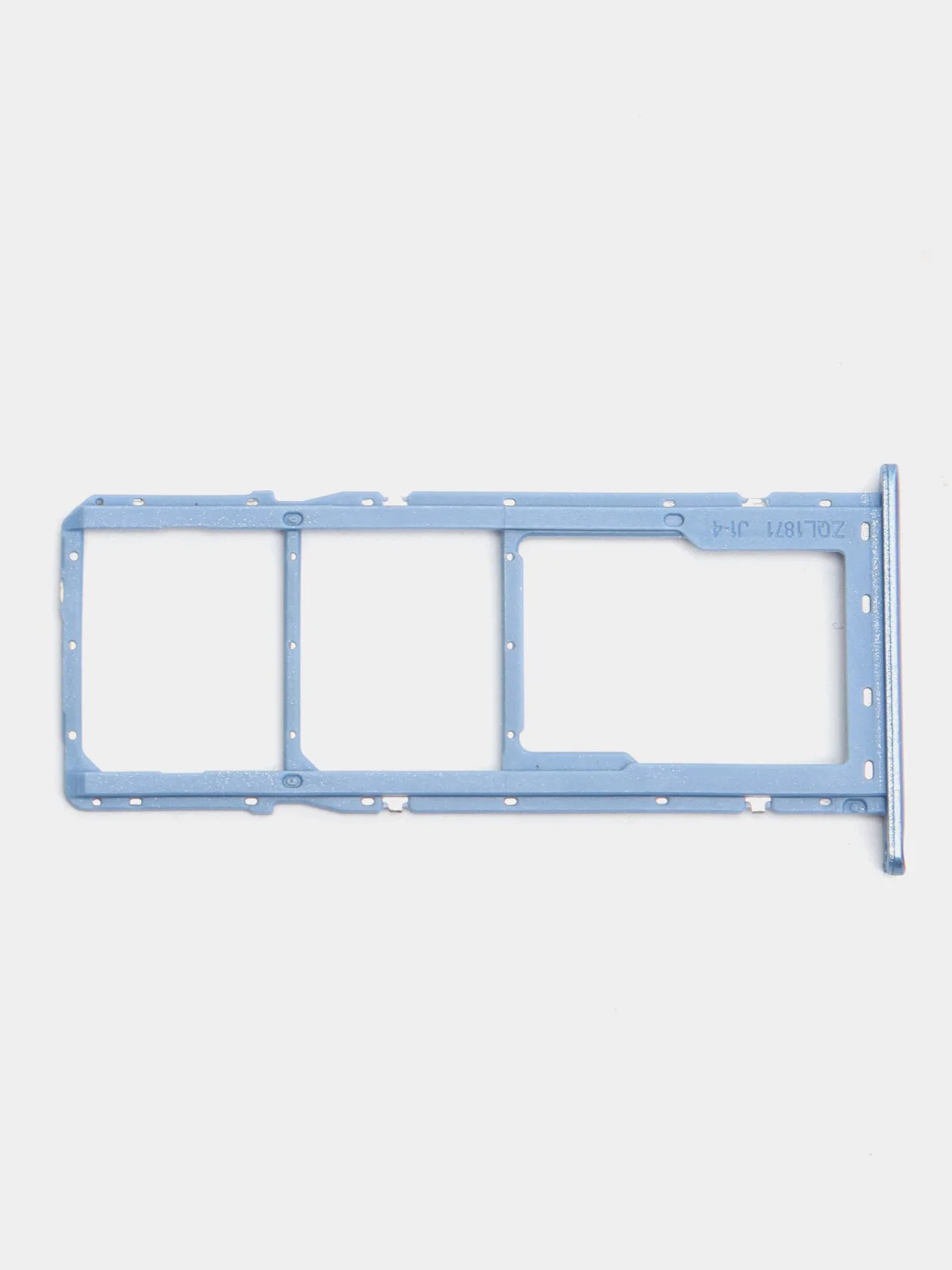 Синий лоток сим карты для Samsung A12/A04E/A11/A52/A53/A54/A33/