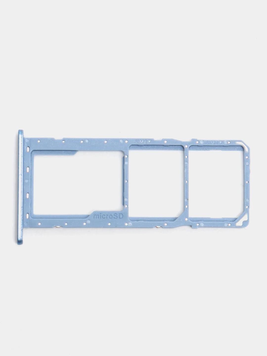 Синий лоток сим карты для Samsung A12/A04E/A11/A52/A53/A54/A33/