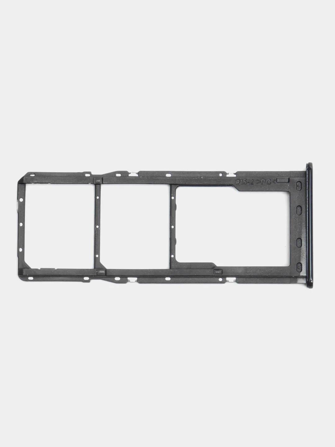Черный лоток сим карты для Samsung A12/A04E/A11/A52/A53/A54/A33/