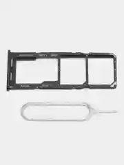 Черный лоток сим карты для Samsung A12/A04E/A11/A52/A53/A54/A33/