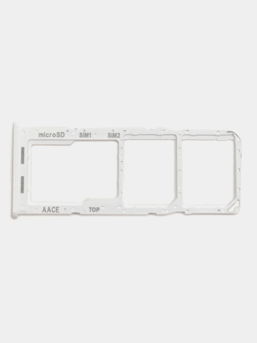 Белый лоток сим карты для Samsung A12/A04E/A11/A52/A53/A54/A33/