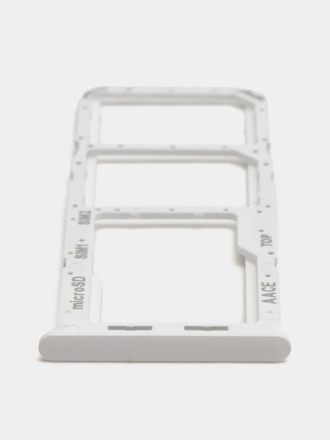 Белый лоток сим карты для Samsung A12/A04E/A11/A52/A53/A54/A33/