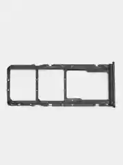 Серебряный держатель сим-карты для Xiaomi Note 9 / Note 10 / Note 8 / Mi 10 / Mi 11