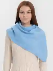 Голубой шарф-косынка женская ASTI