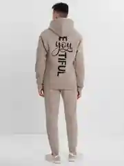 Серый спортивный костюм мужской