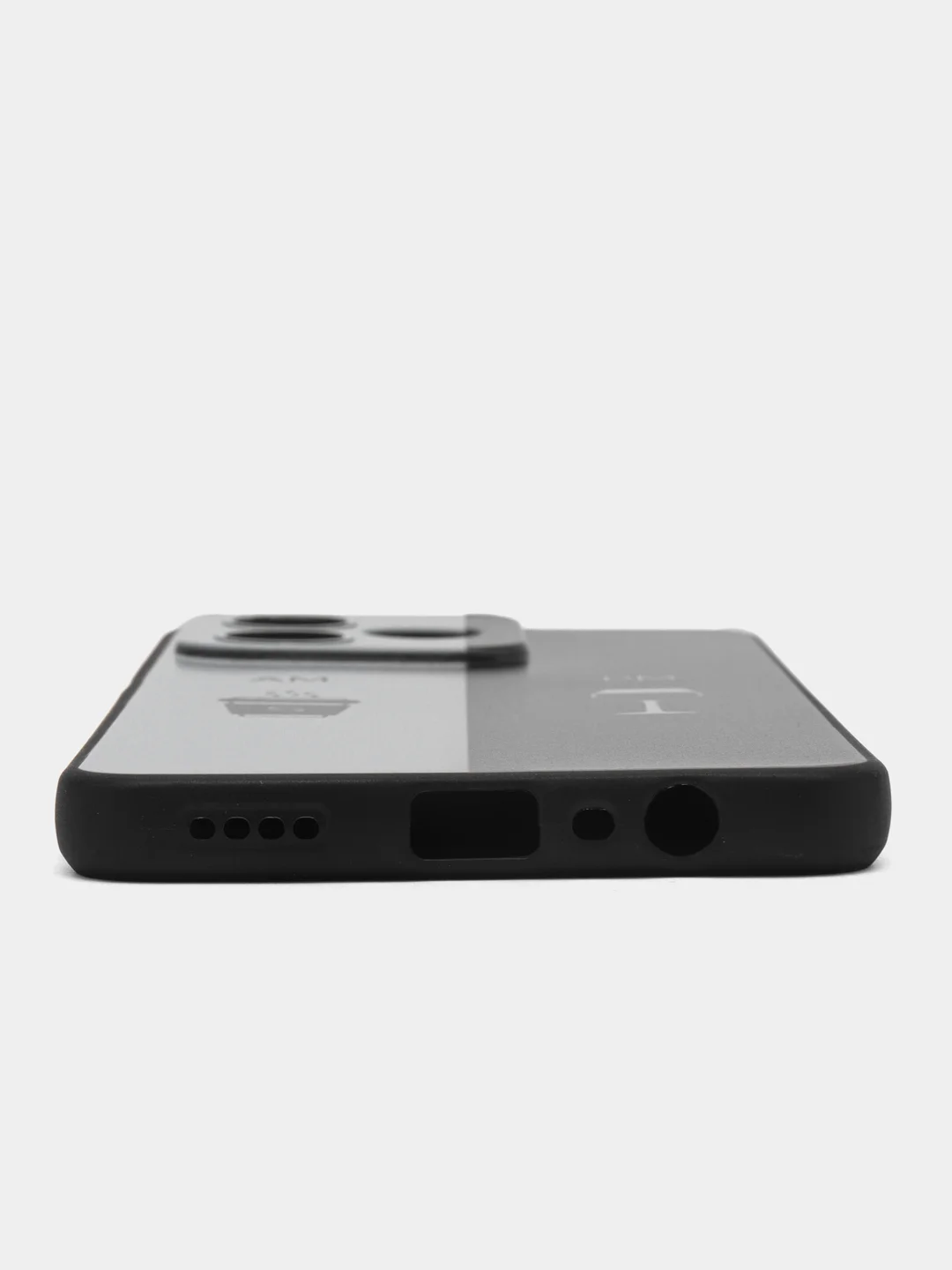 Бирюзовый чехол для Realme C53 / C51 / Note 50 (Реалми С53/С51/Ноут 50), с принтом