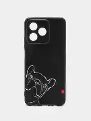 Песочный хаки чехол для Realme C53 / C51 / Note 50 (Реалми С53/С51/Ноут 50), с принтом