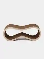 Когтеточка для кошек и лежанка Muzzle 2 в 1 из гофрокартона напольная, 65 х 22 x 25 см