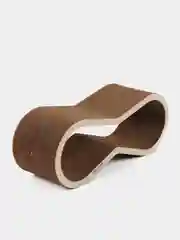 Когтеточка для кошек и лежанка Muzzle 2 в 1 из гофрокартона напольная, 65 х 22 x 25 см