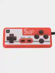 Белый портативная игровая приставка Sup game Plus, 400 в 1, с джойстиком, карманный геймпад