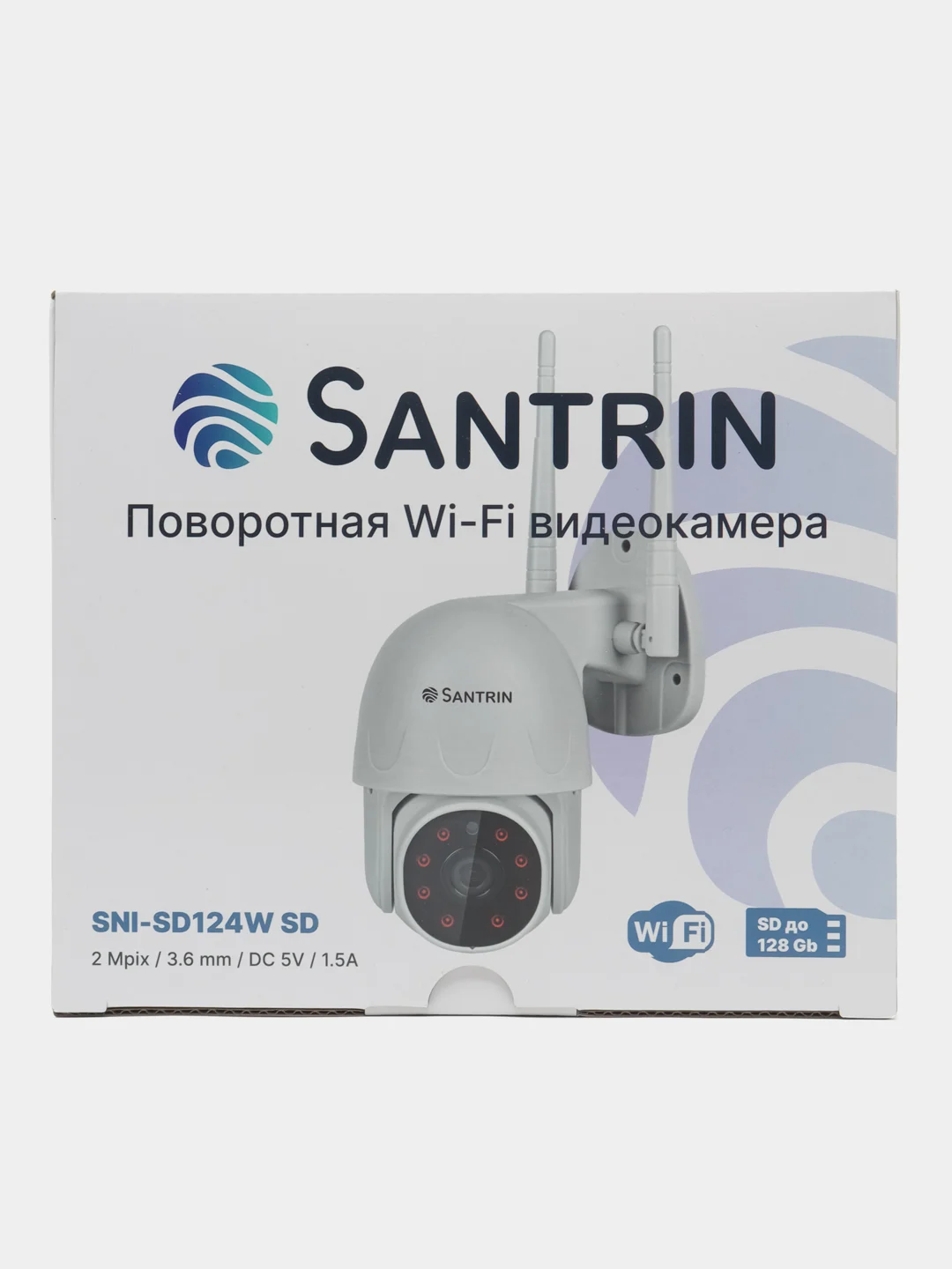 Уличная камера, беспроводная, Wi-Fi, IP, 2 Mpix, 1080P, Видеоняня PTZ, 3.6 мм