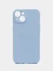 Голубой чехол Silicone Case для iPhone (Айфон) 11, 12, 13, 14, 15, Pro, Pro Max