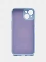 Голубой чехол Silicone Case для iPhone (Айфон) 11, 12, 13, 14, 15, Pro, Pro Max