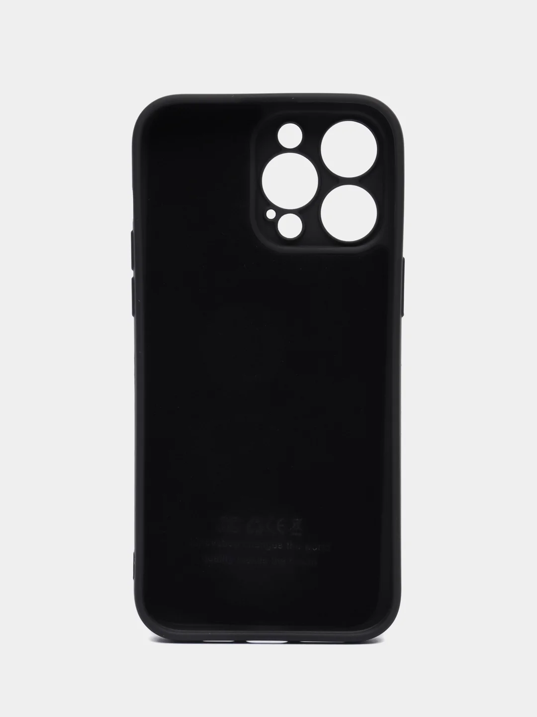 Черный чехол Silicone Case для iPhone (Айфон) 11, 12, 13, 14, 15, Pro, Pro Max