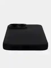 Черный чехол Silicone Case для iPhone (Айфон) 11, 12, 13, 14, 15, Pro, Pro Max