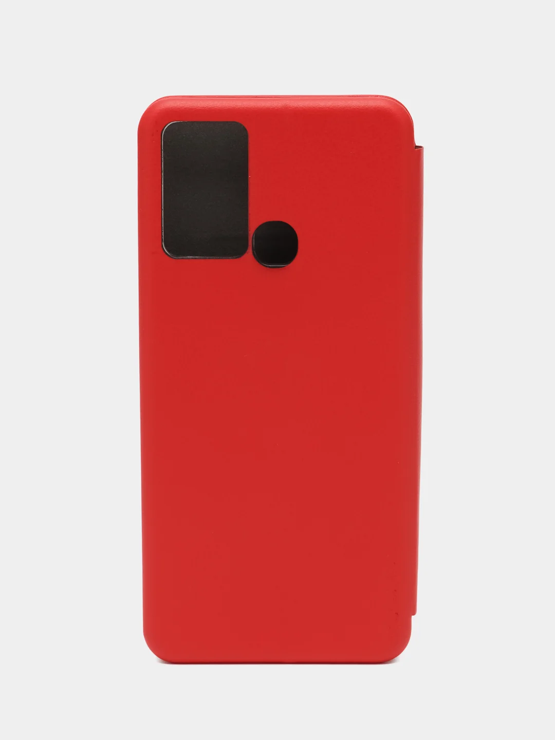 Алый чехол-книжка для Infinix Smart 6 Plus, Инфиникс Смарт 6 Плюс
