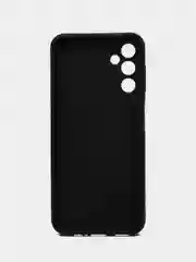 Черный чехол для Samsung Galaxy A14 (Самсунг Галакси А14), пластиковый, глянцевый