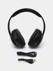 Черный наушники беспроводные BOROFON BO24 Gratifled, Bluetooth, с микрофоном